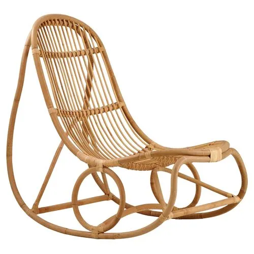 Nanny Rocking Chair - Natural - Sika Design - Handcrafted - Beige