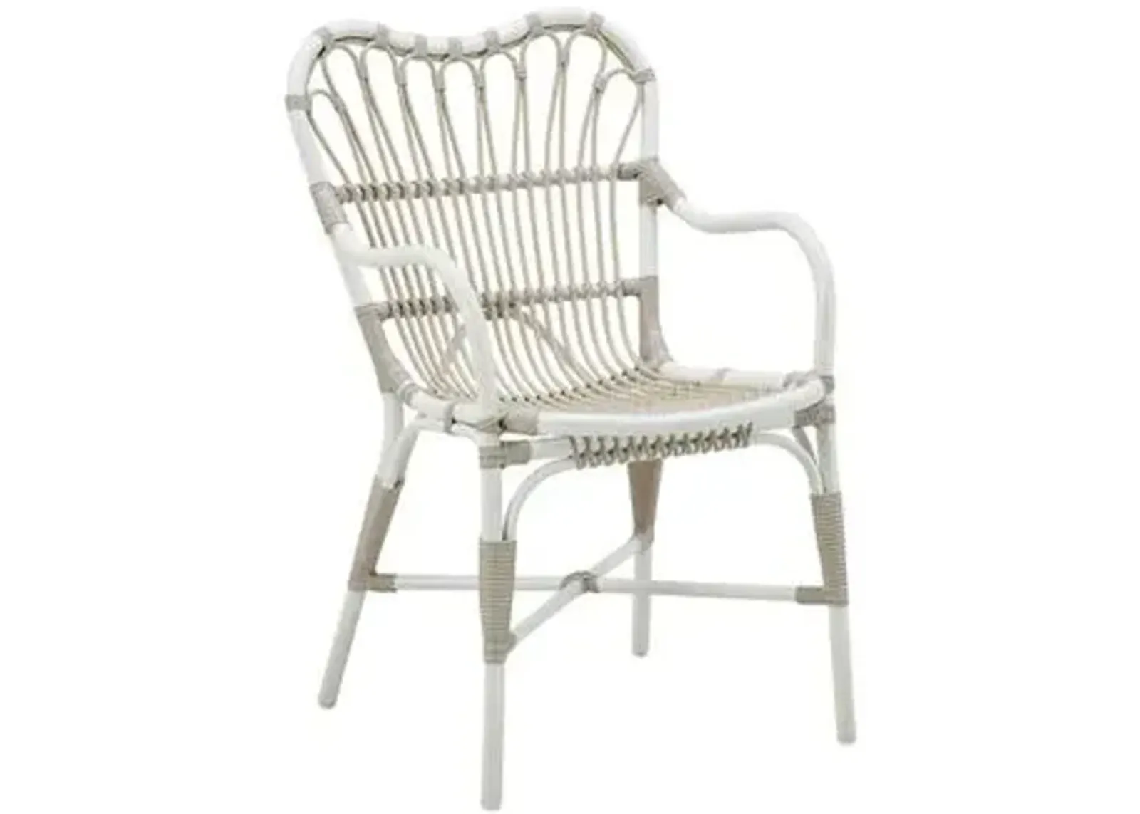 Margret Outdoor Armchair - Dove White - Sika Design - Beige