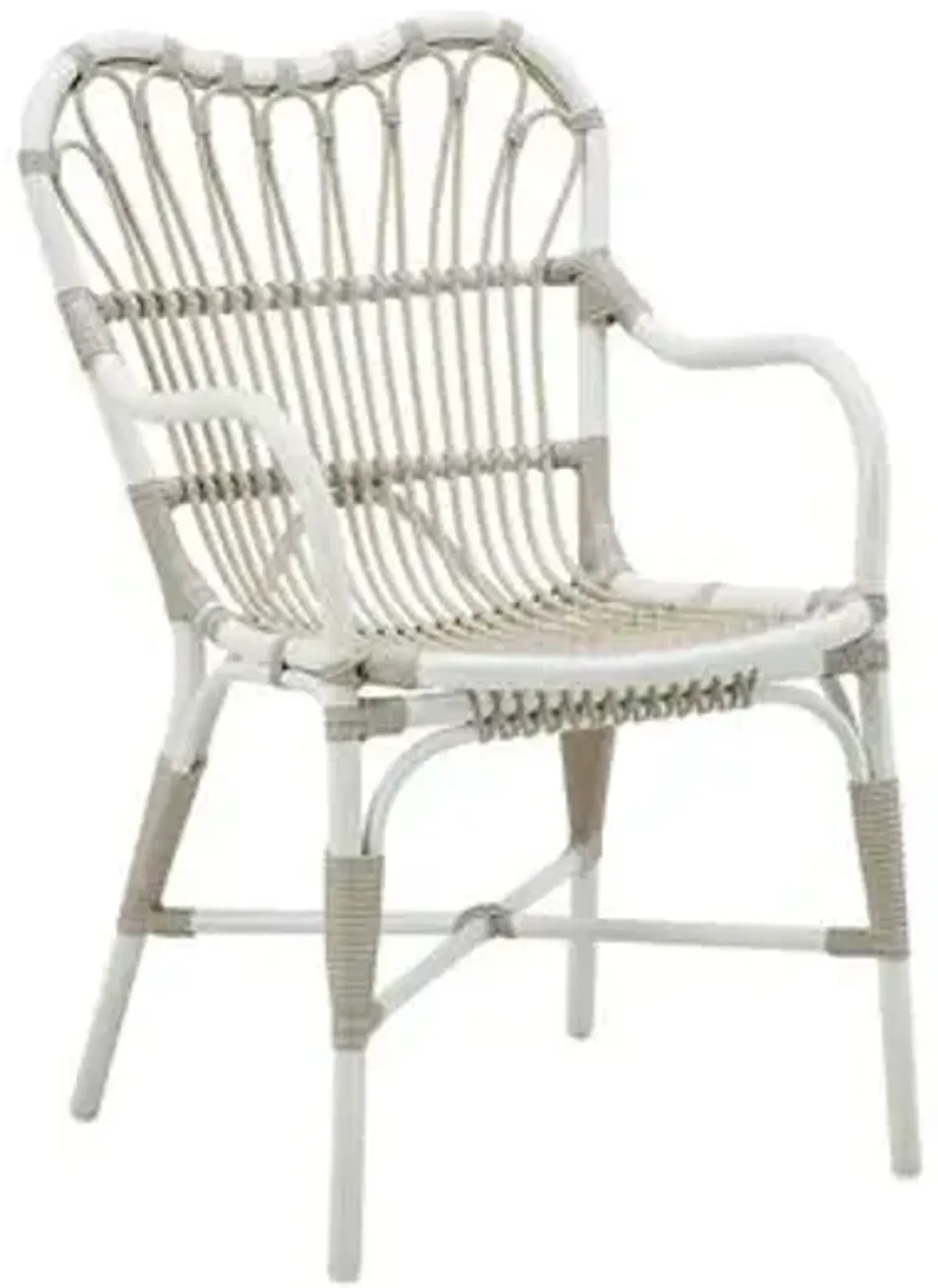 Margret Outdoor Armchair - Dove White - Sika Design - Beige