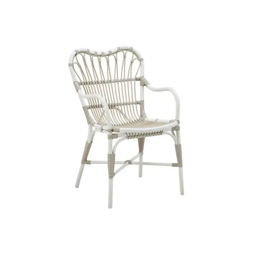 Margret Outdoor Armchair - Dove White - Sika Design - Beige