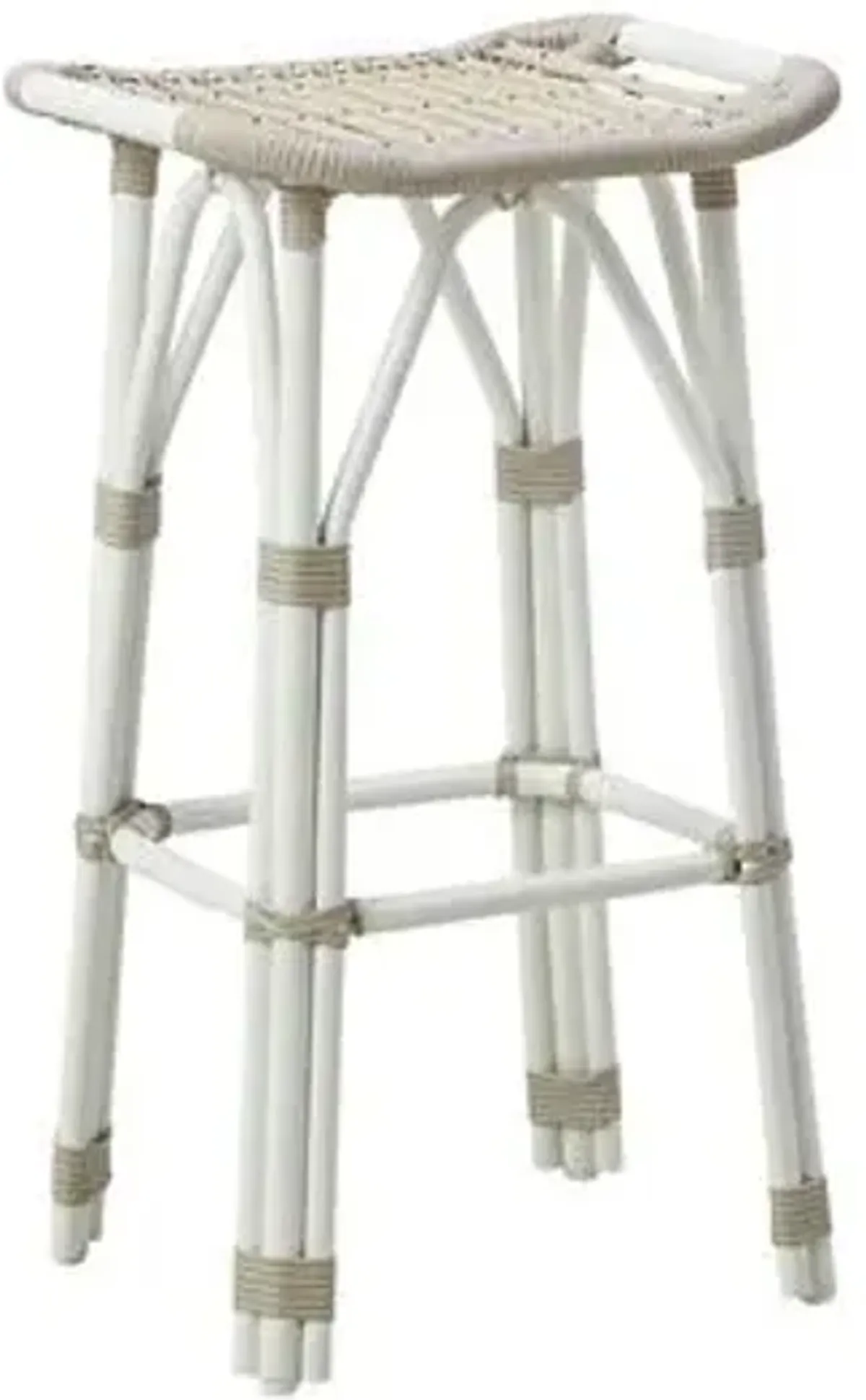 Salsa Outdoor Barstool - Dove White - Sika Design - Beige