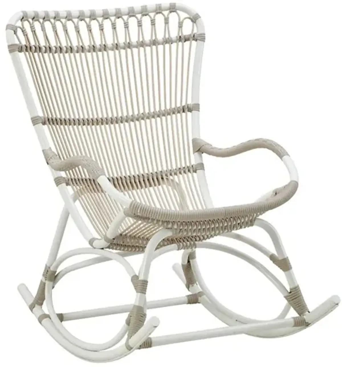 Monet Outdoor Rocking Chair, Dove White