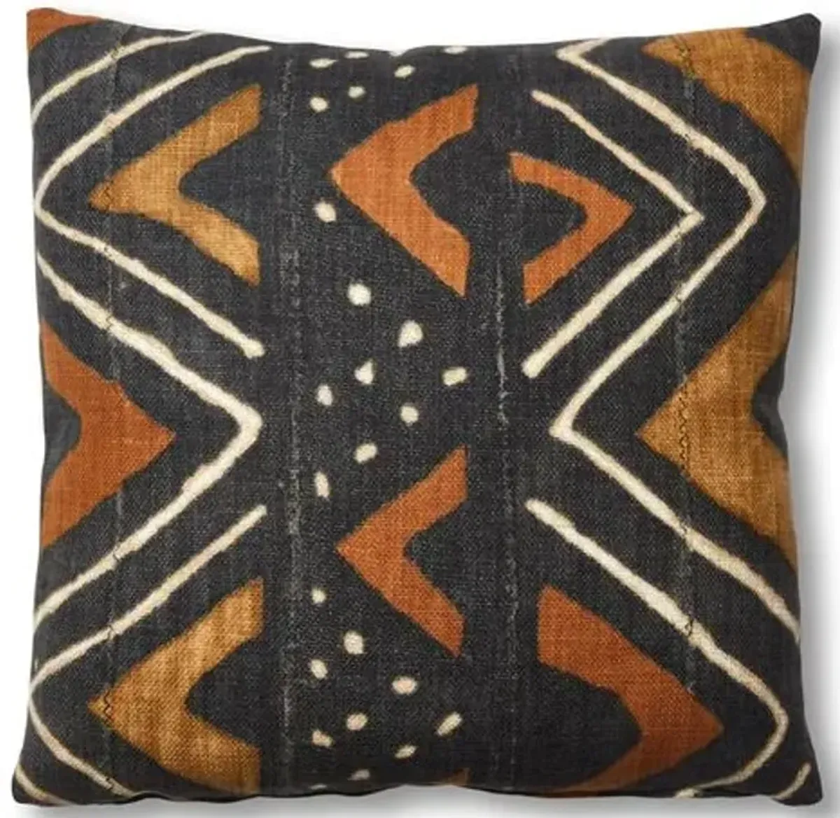 Aren Safari 20x20 Pillow - Black/Brown - Kim Salmela