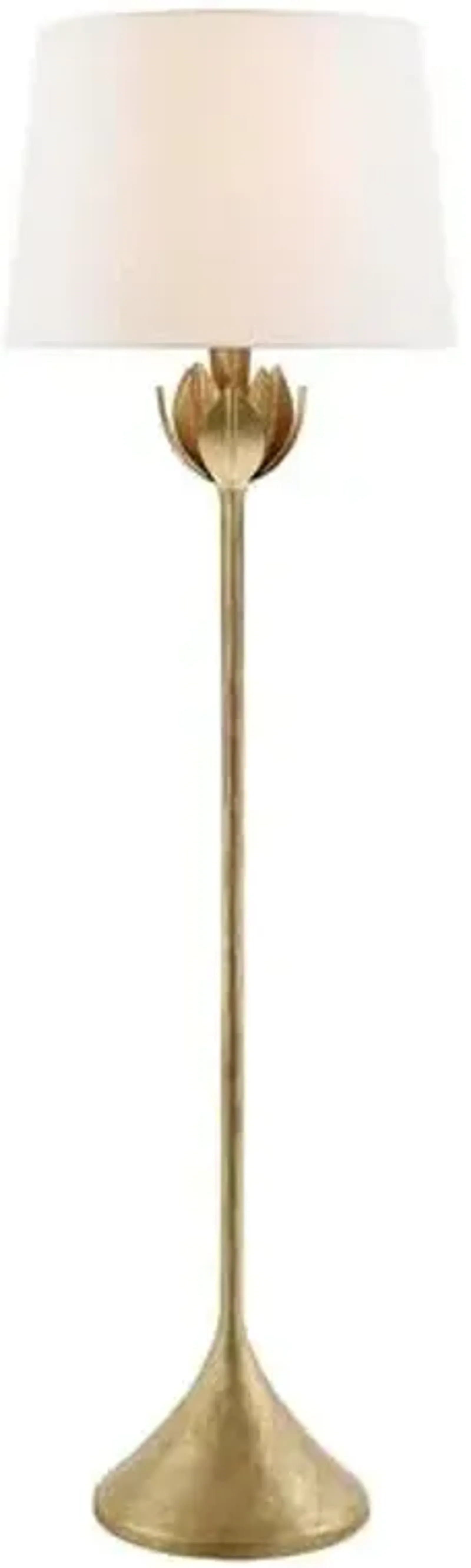 Visual Comfort - Alberto Floor Lamp - Antique Gold Leaf