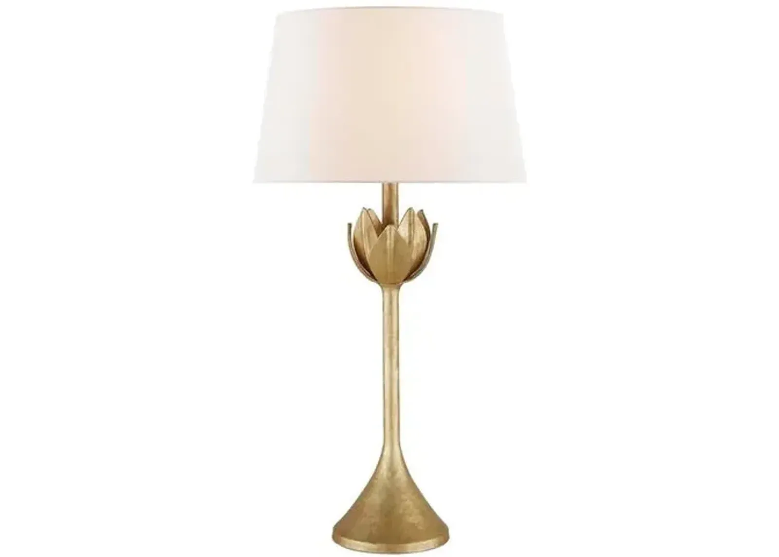 Visual Comfort - Alberto Table Lamp - Antique Gold Leaf