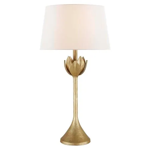 Visual Comfort - Alberto Table Lamp - Antique Gold Leaf