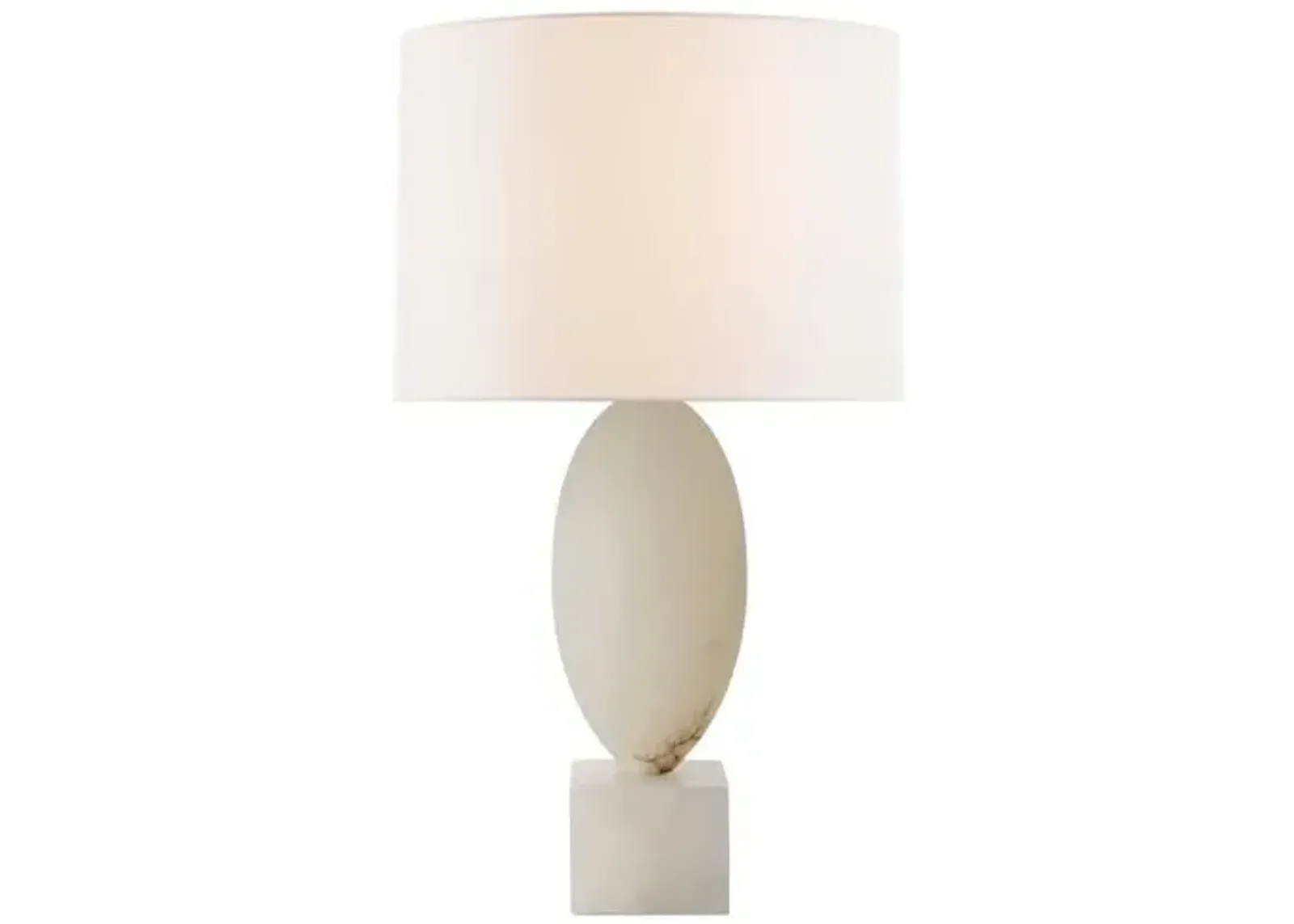 Visual Comfort - Versa Table Lamp - Alabaster