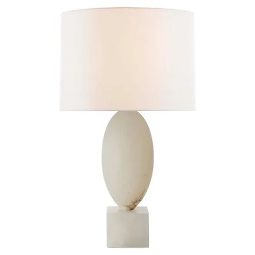 Visual Comfort - Versa Table Lamp - Alabaster