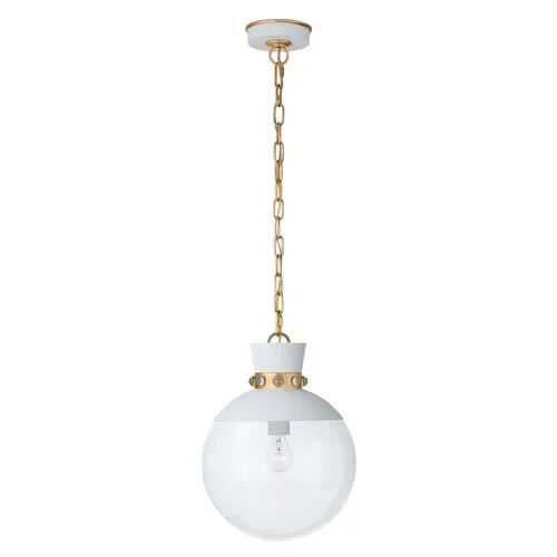 Visual Comfort - Lucia Pendant - Matte White