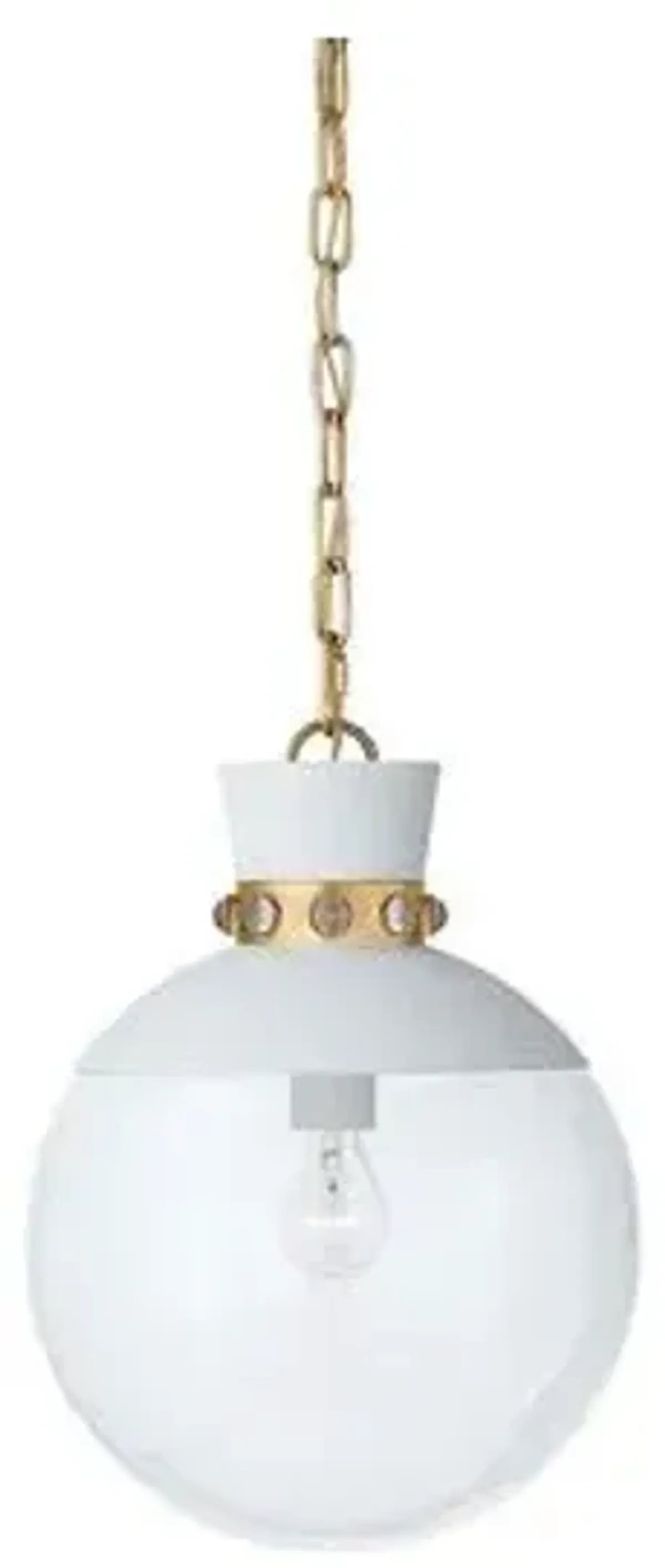 Visual Comfort - Lucia Pendant - Matte White