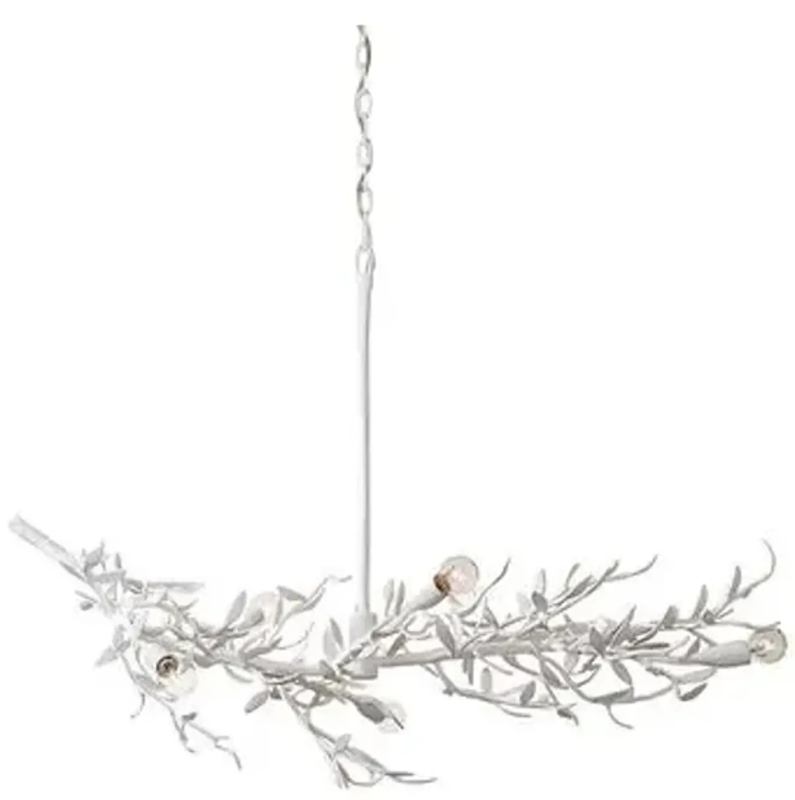 Visual Comfort - Mandeville Linear Chandelier - Plaster White