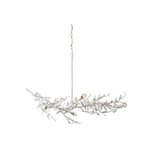 Visual Comfort - Mandeville Linear Chandelier - Plaster White