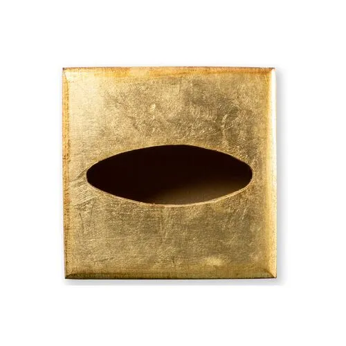 Florentine Tissue Box - Gold - VIETRI - Handcrafted