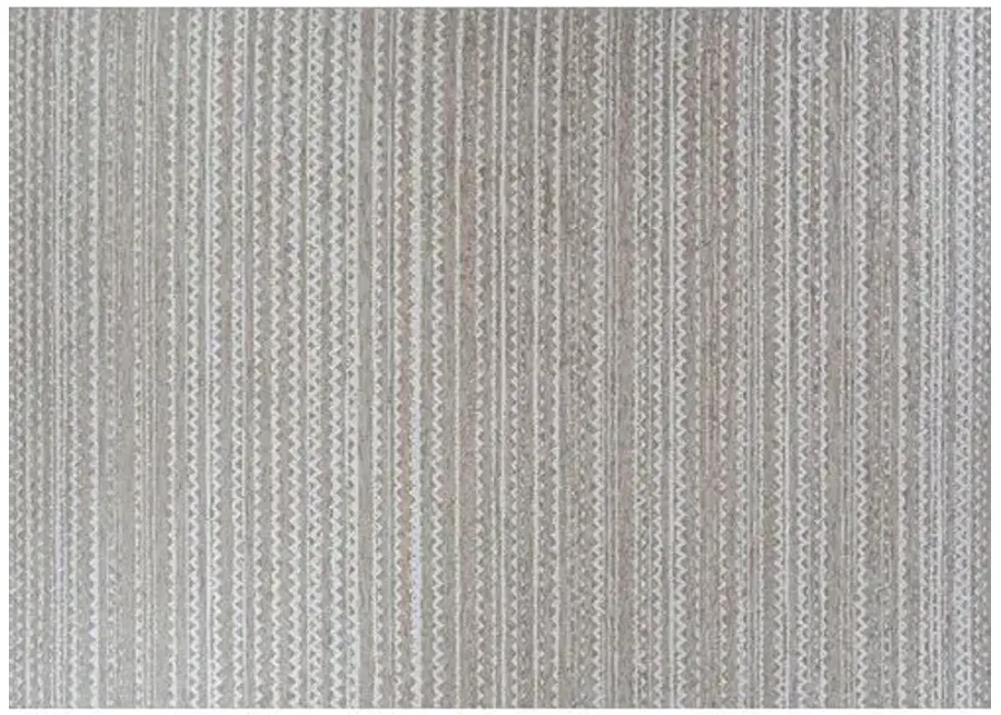 Oluchi Outdoor Rug - Taupe/Ivory - Gray - Gray