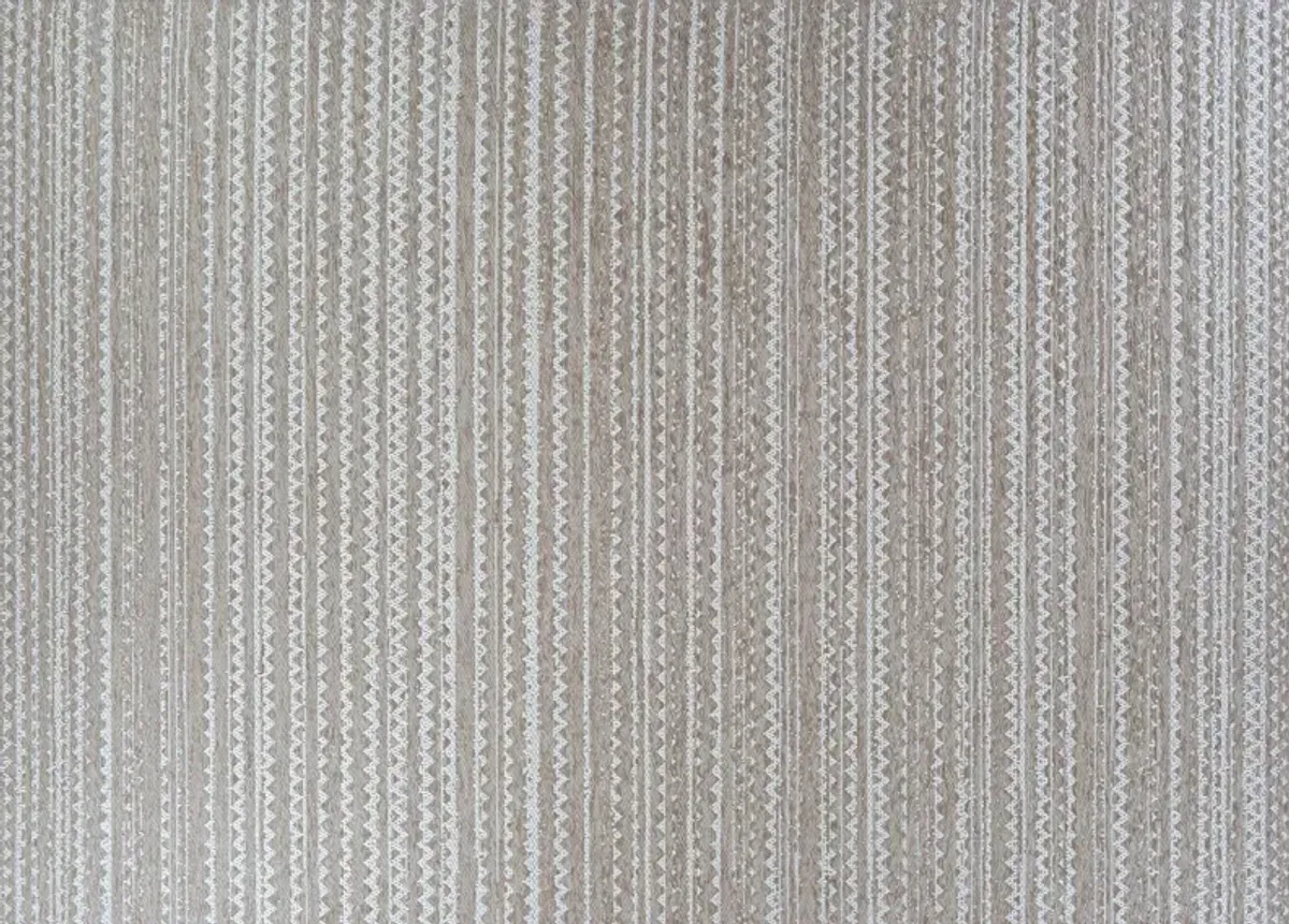 Oluchi Outdoor Rug, Taupe/Ivory
