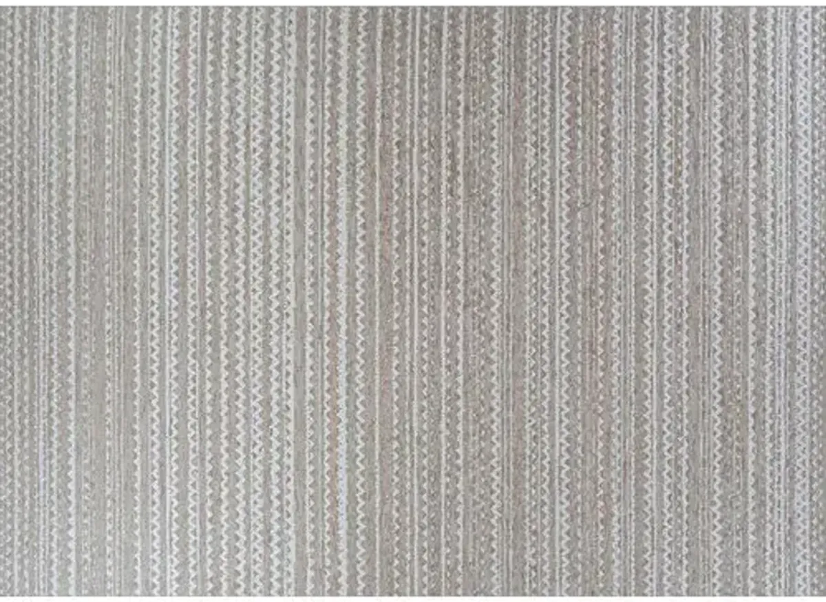 Oluchi Outdoor Rug - Taupe/Ivory - Gray - Gray