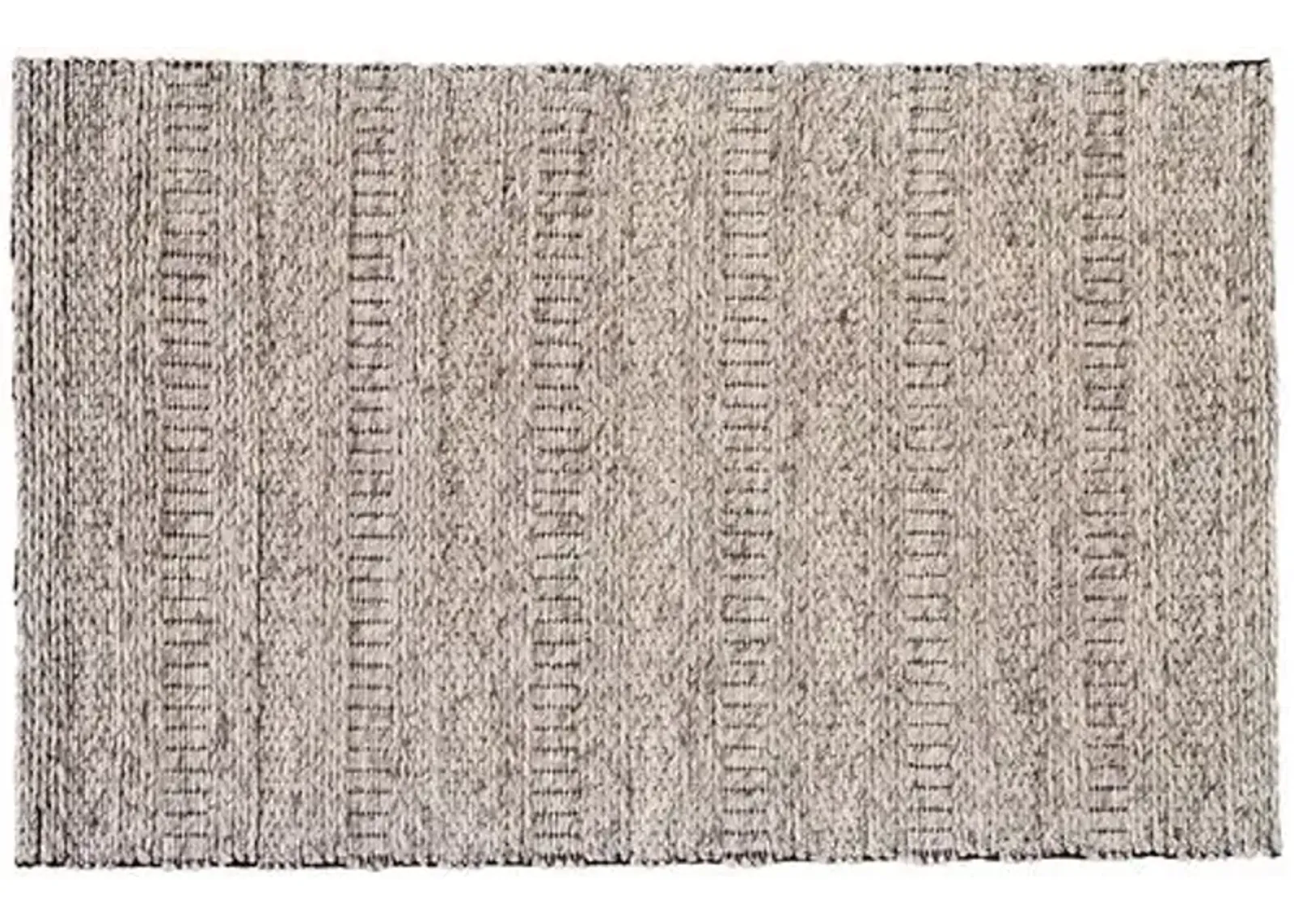 Genet Transitional Handwoven Rug - Oatmeal - Beige - Beige