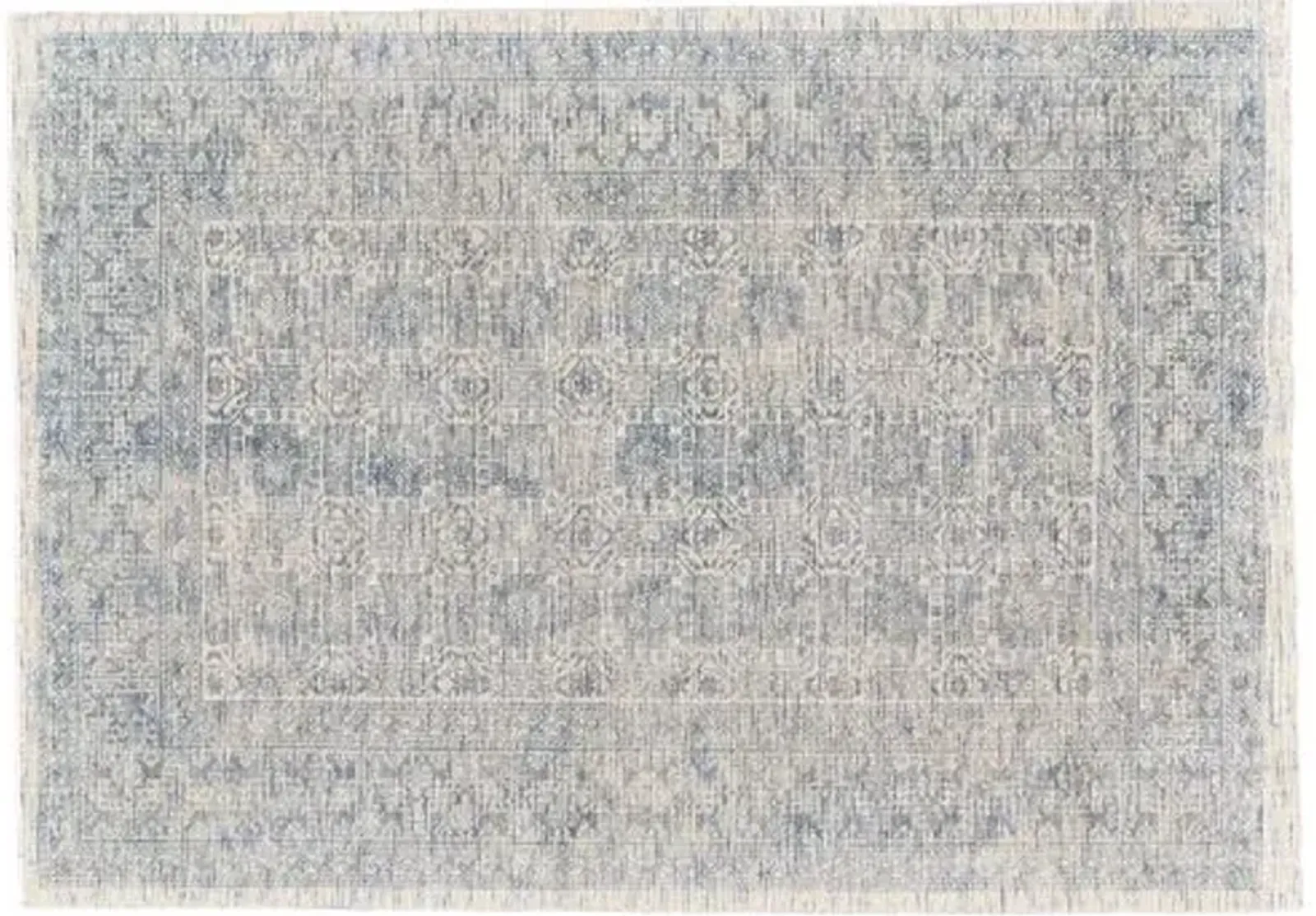 Elliott Hand-Loomed Rug - Blue - Blue