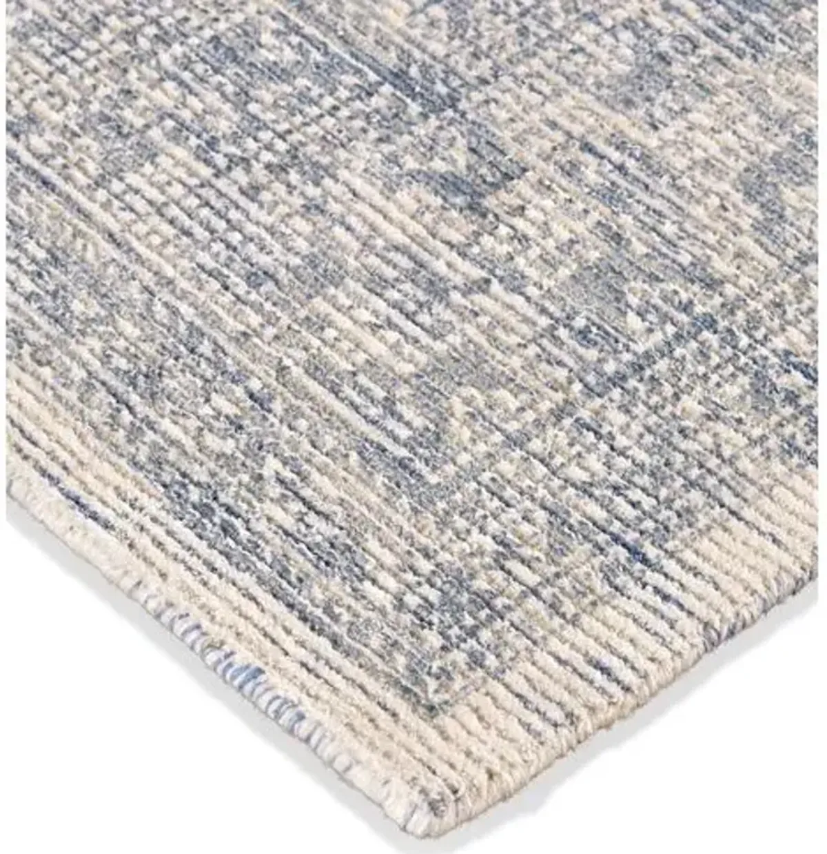 Elliott Hand-Loomed Rug - Blue - Blue