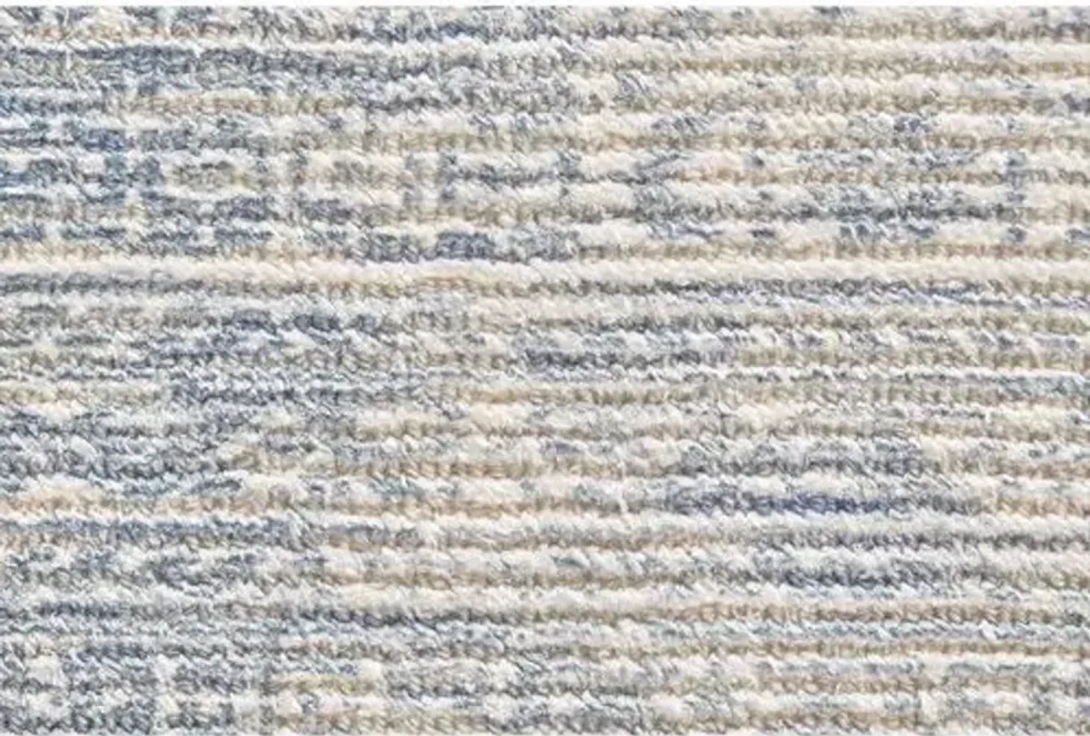 Elliott Hand-Loomed Rug - Blue - Blue