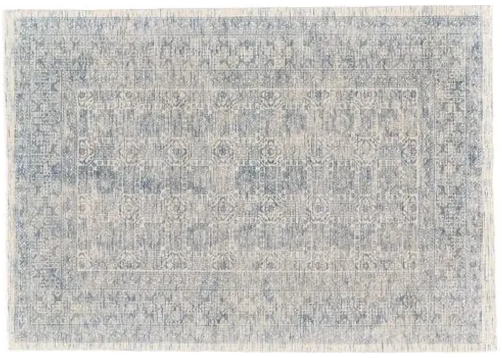 Elliott Hand-Loomed Rug - Blue - Blue