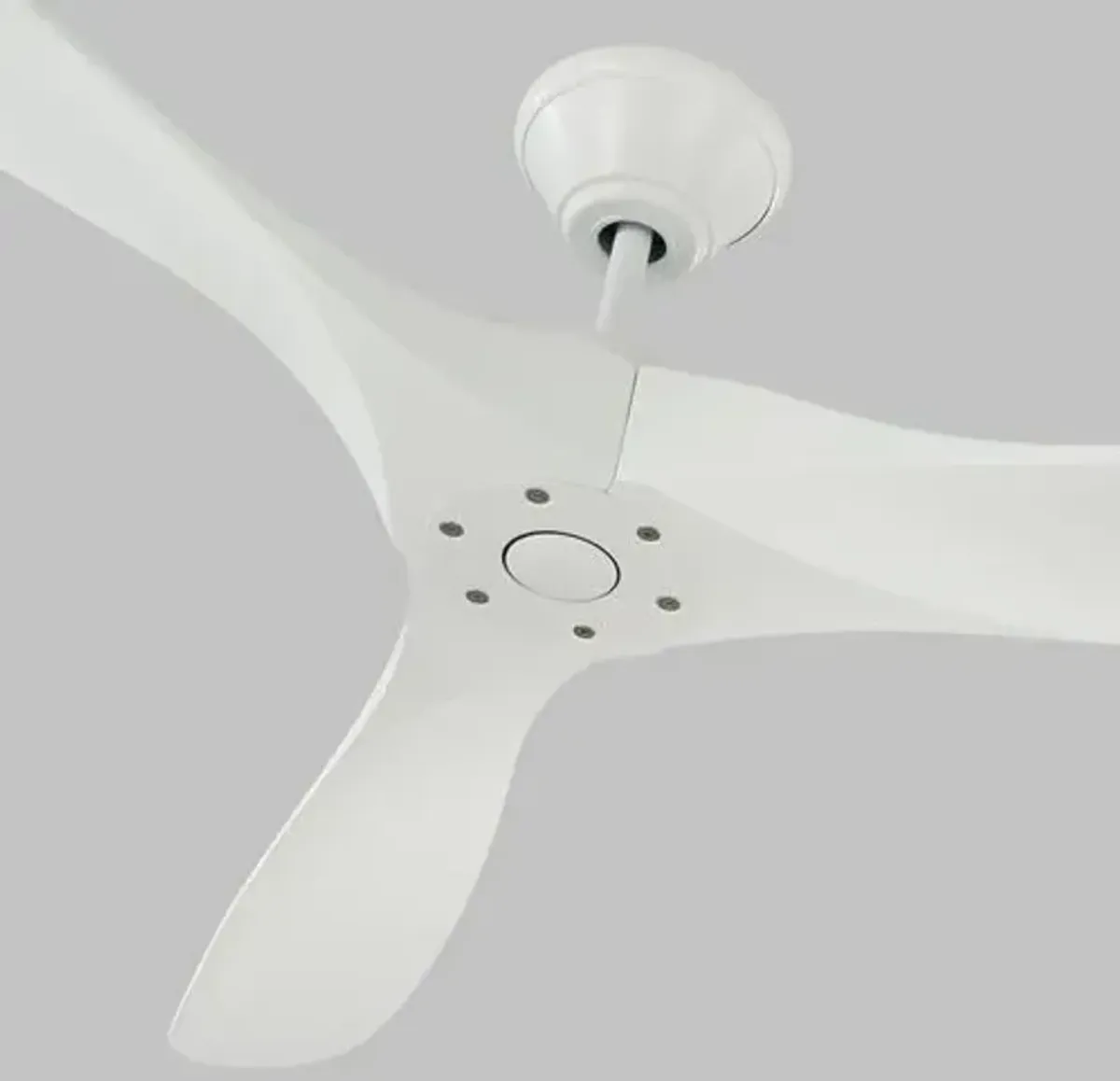 Visual Comfort - Maverick Ceiling Fan - Matte White - 3 Blades, Hand-Held Remote Control, Energy Efficient, 6 Speed DC Motor