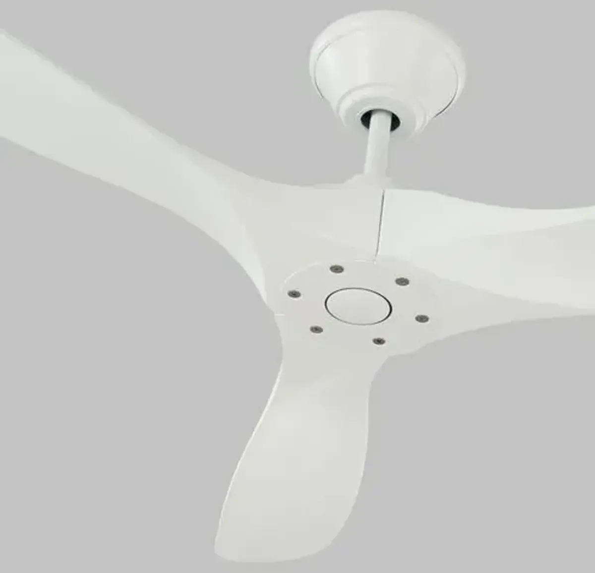 Visual Comfort - Maverick Ceiling Fan - Matte White - 3 Blades, Hand-Held Remote Control, Energy Efficient, 6 Speed DC Motor