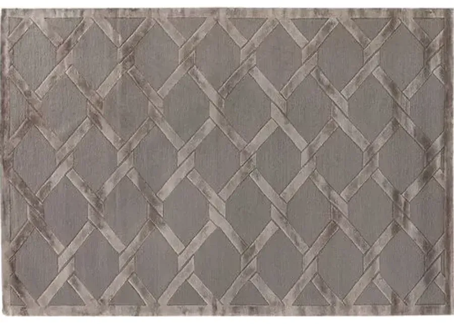 Alina Rug - Silver - Exquisite Rugs - Silver