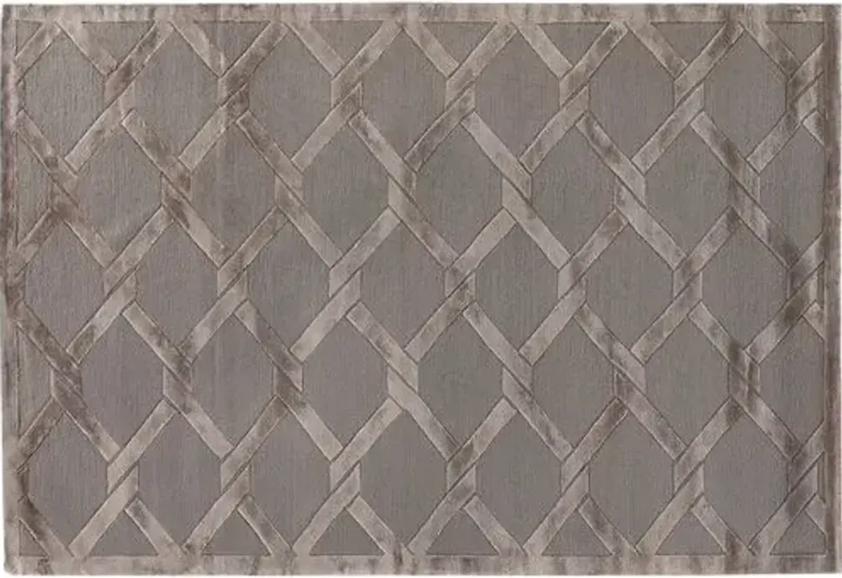 Alina Rug - Silver - Exquisite Rugs - Silver