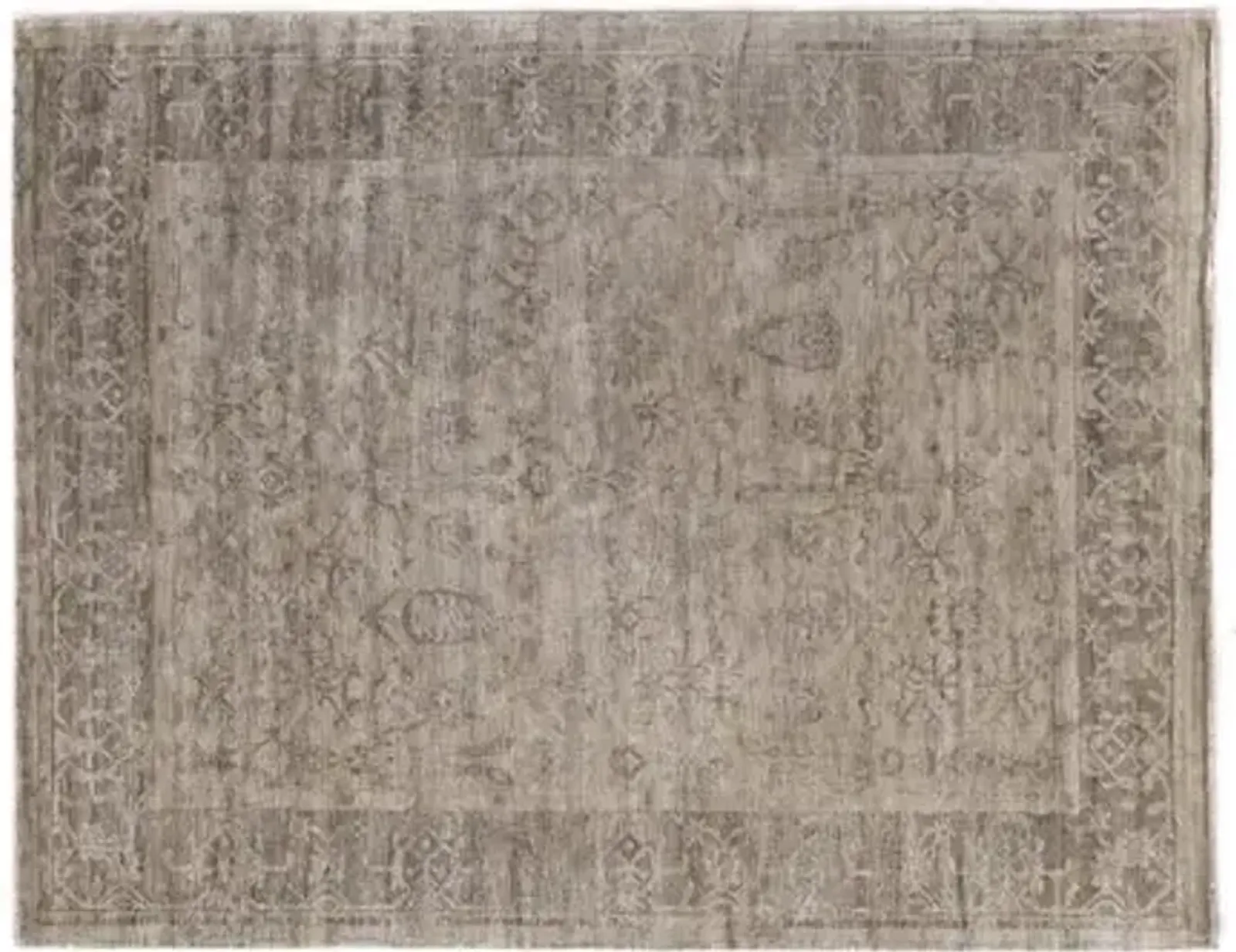 Boreas Silk Rug - Beige - Exquisite Rugs - Beige