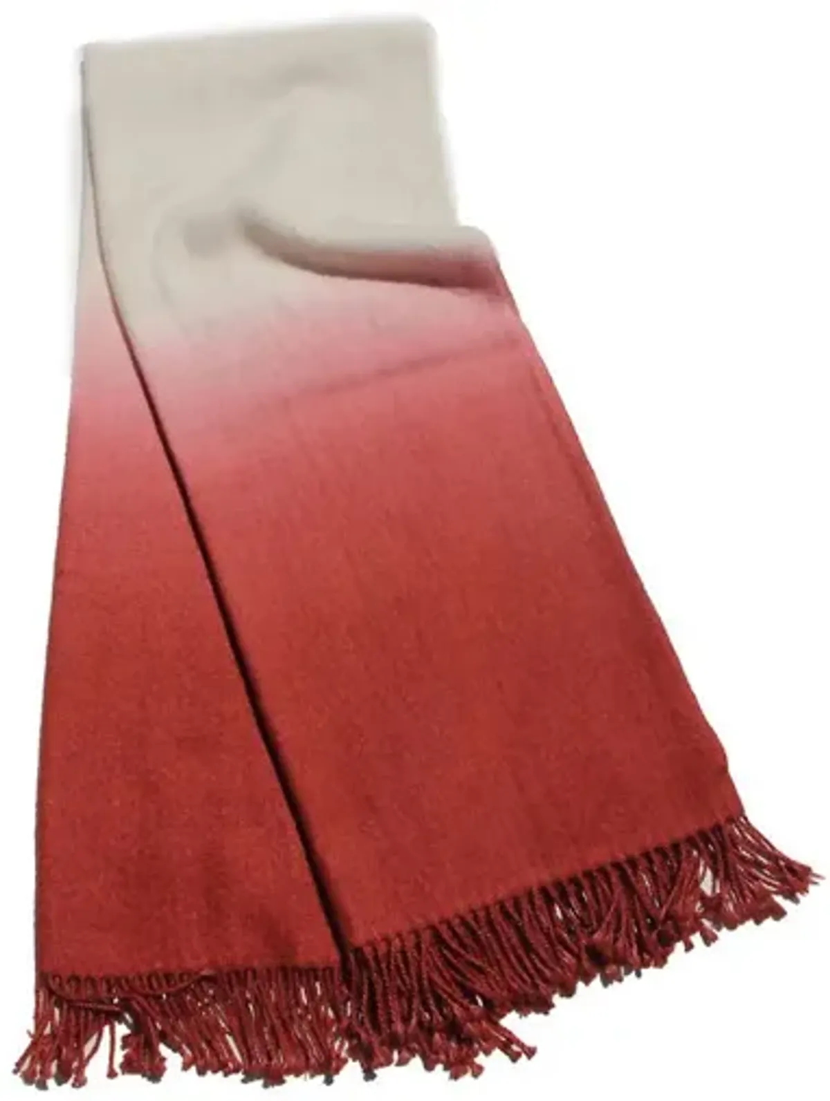 Dip Dyed Alpaca Throw