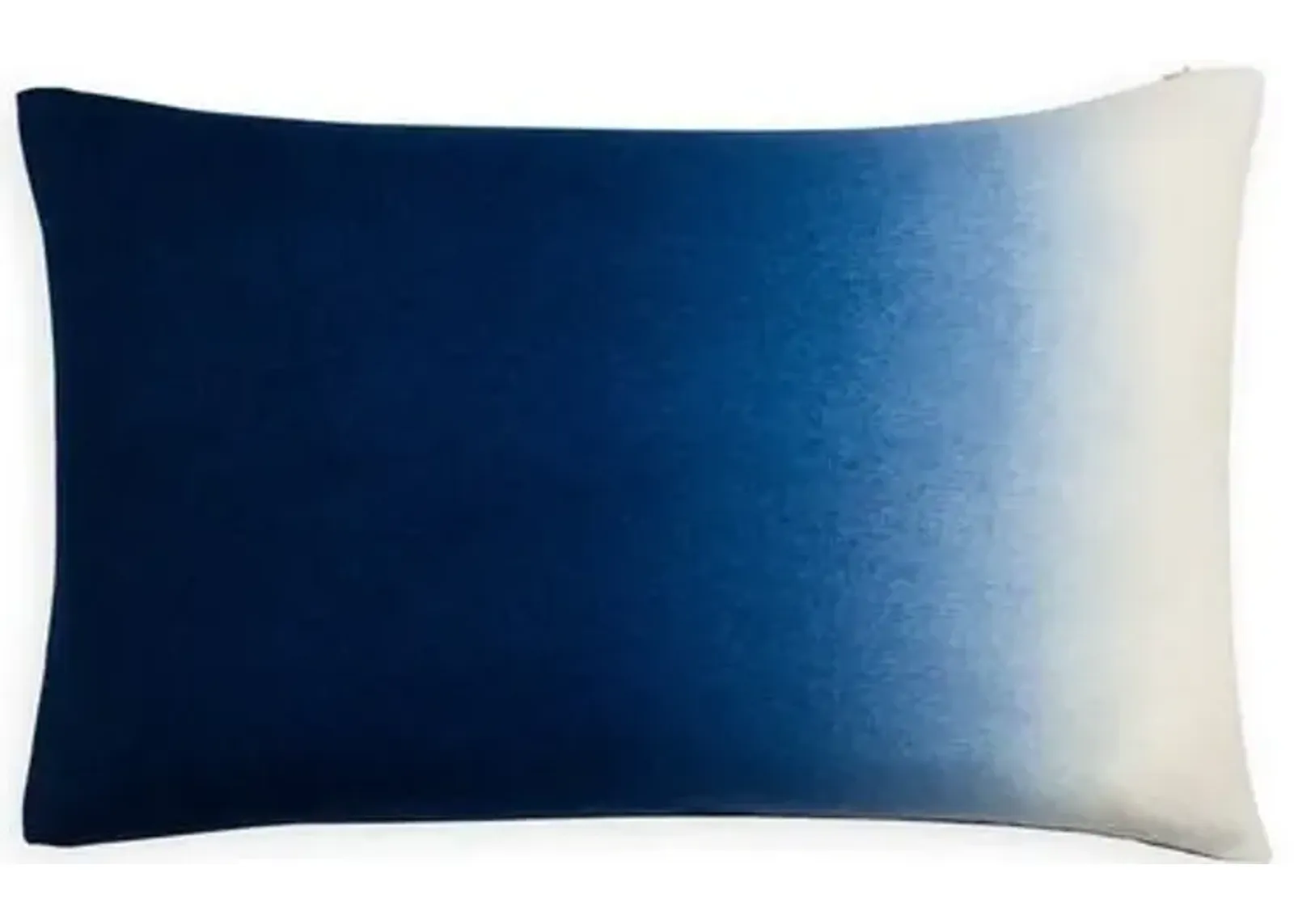 Dip-Dyed 14x22 Lumbar Pillow - Indigo - Johanna Howard