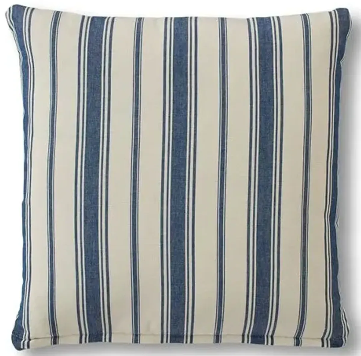 Nessa Pillow - Royal Blue Stripe