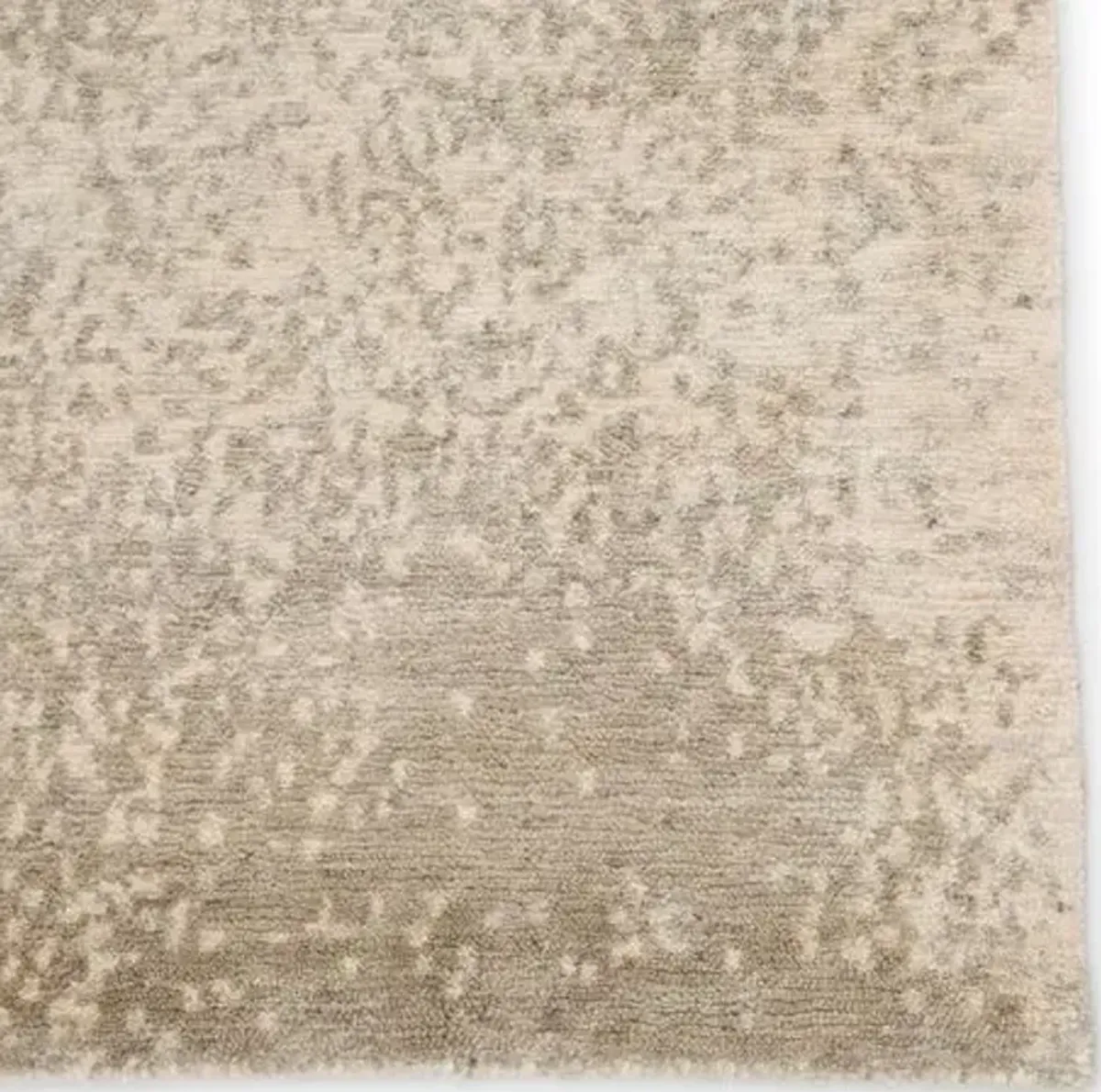 Migonne Hand-Knotted Rug - Gold/Gray - Zoe Bios - Gold