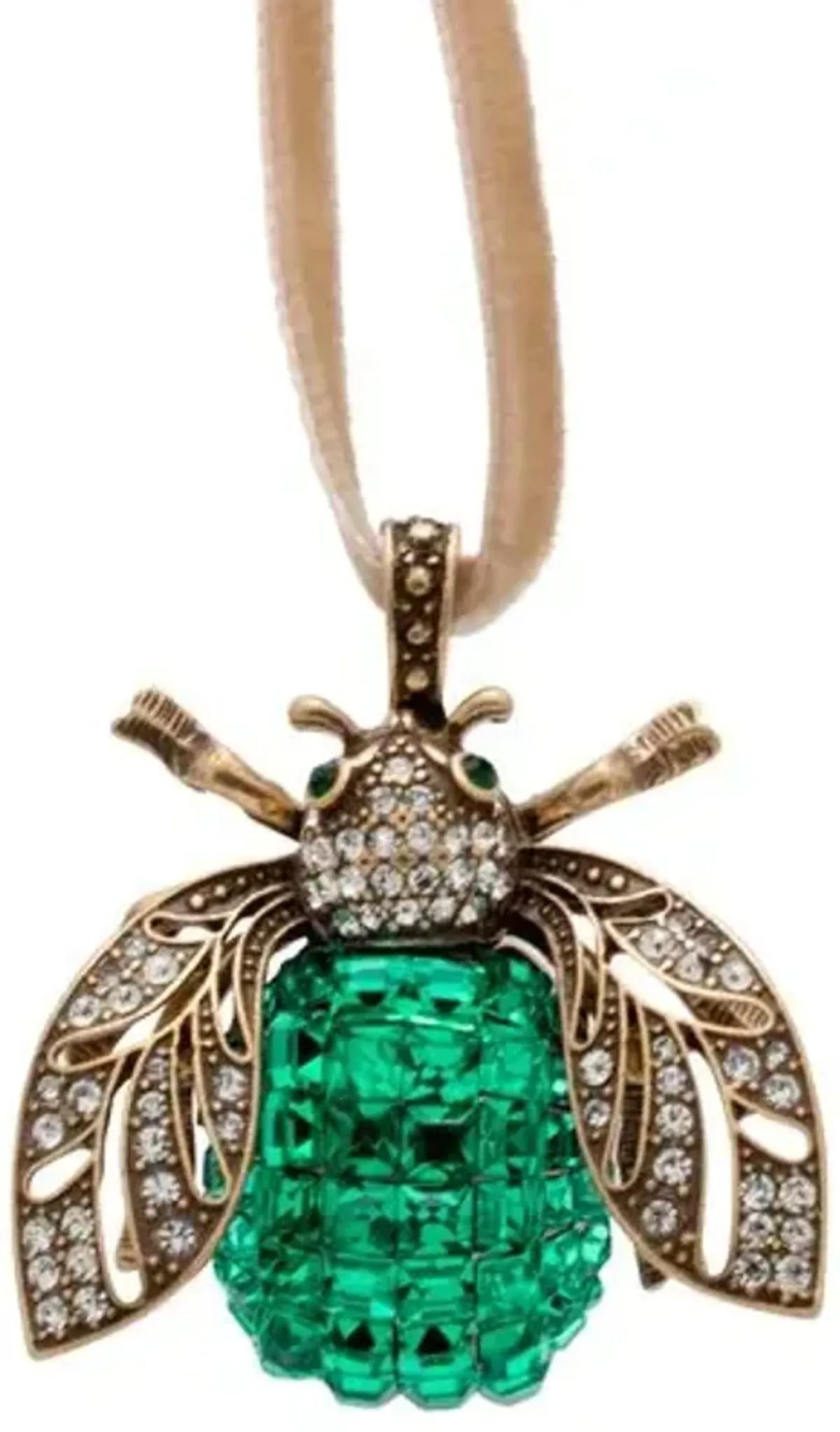 Sparkle Bee Ornament - Emerald - Joanna Buchanan - Green