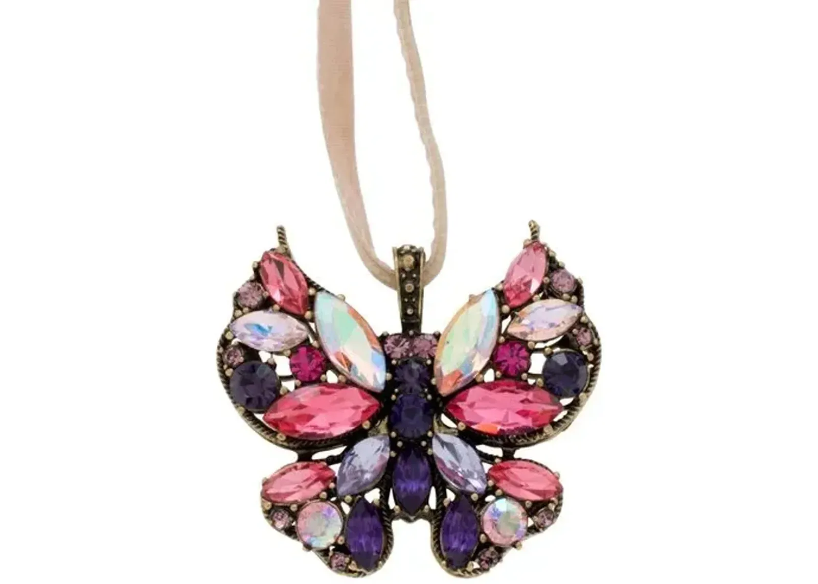 Mini Butterfly Ornament - Purple/Pink - Joanna Buchanan