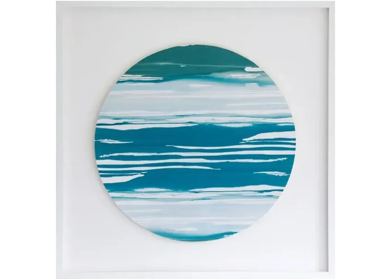 Dawn Wolfe - Ocean Circle - Dawn Wolfe Design - Blue