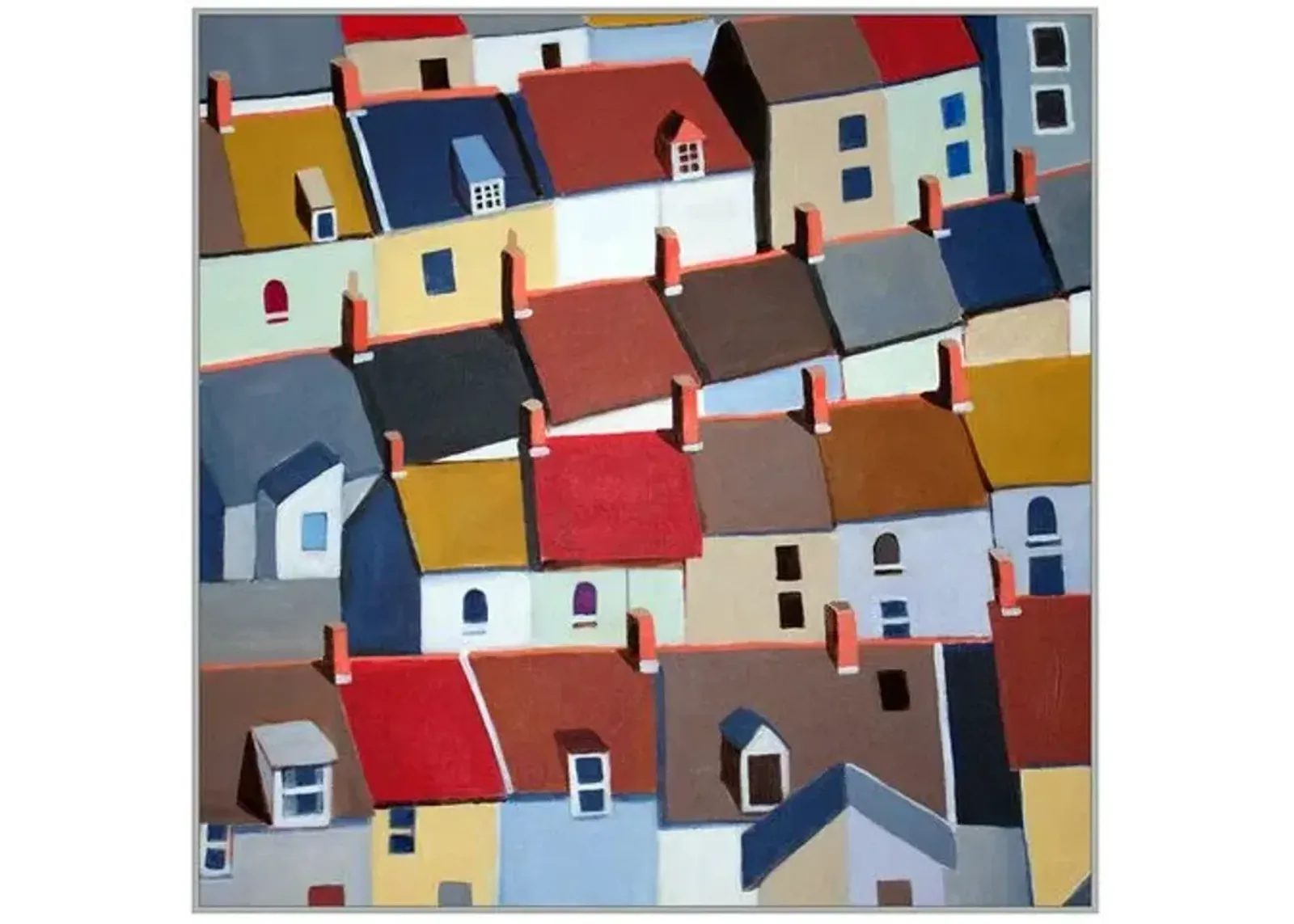 Toni Silber-Delerive - London Terraced Buildings