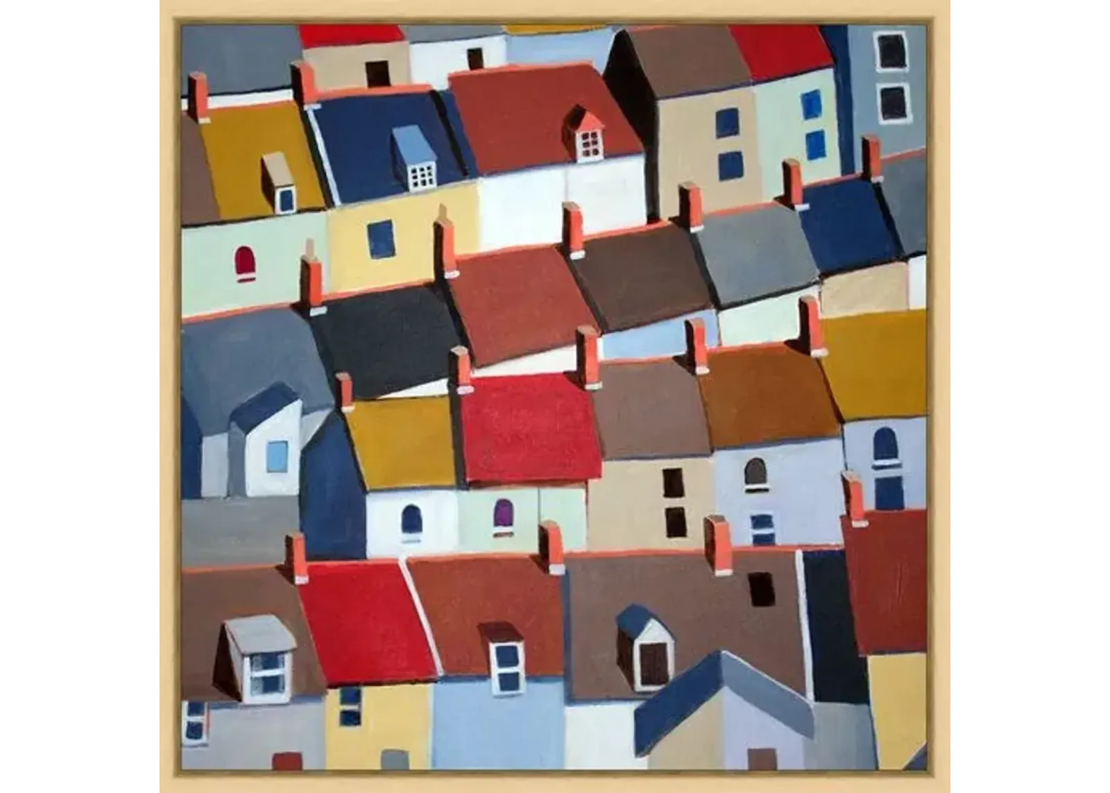 Toni Silber-Delerive - London Terraced Buildings