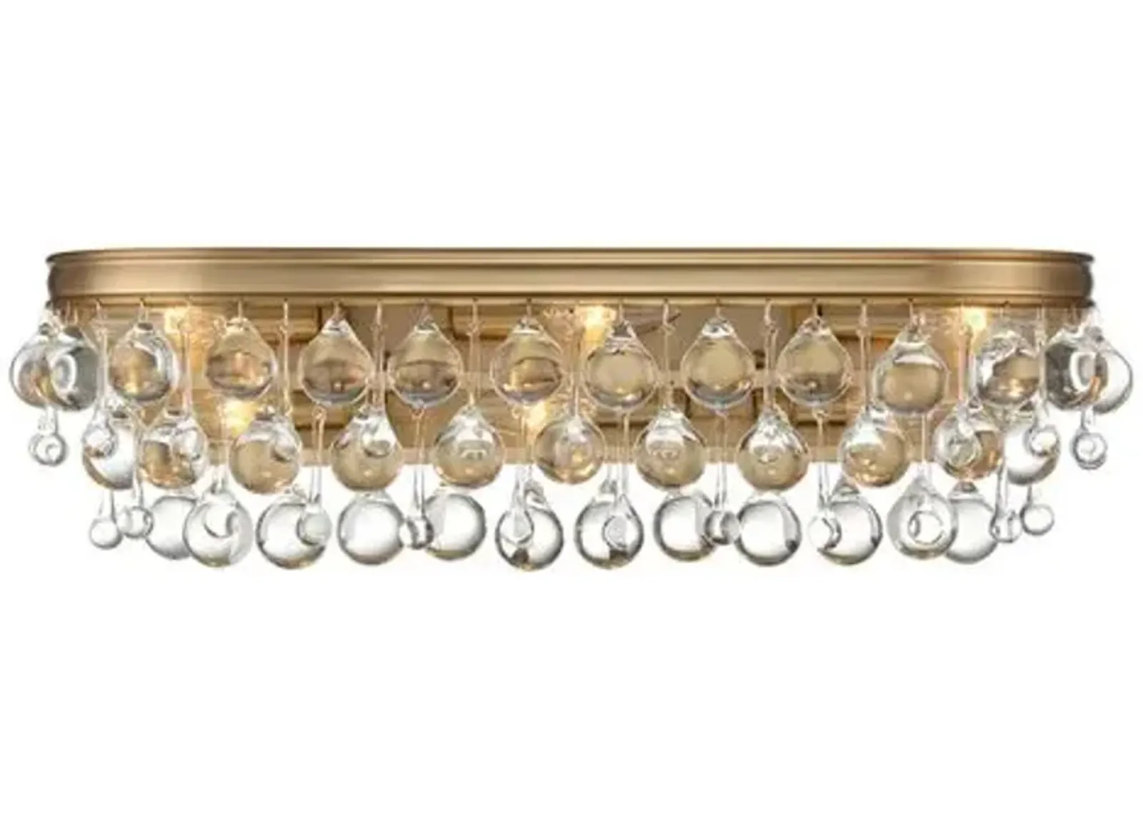 Calypso 6-Light Bath Bar - Crystorama - Gold