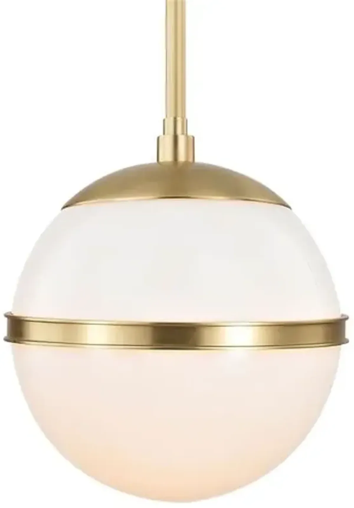 Truax Mini Pendant - Aged Brass - Crystorama - Gold