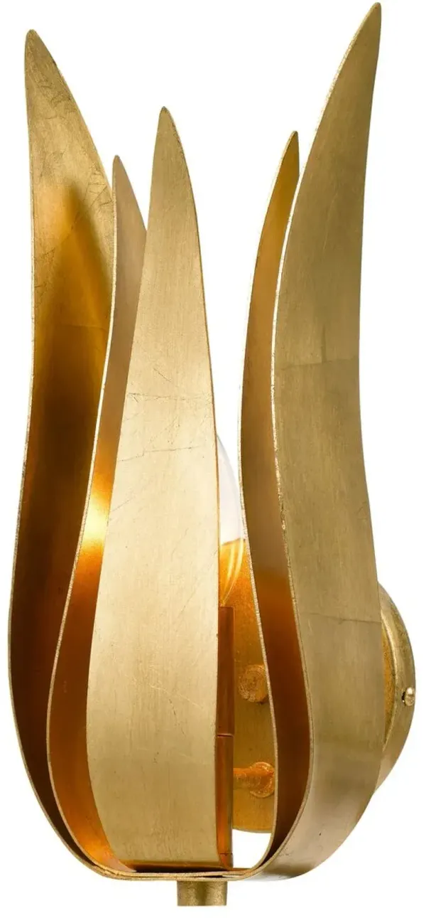 Broche Wall Sconce - Crystorama - Gold