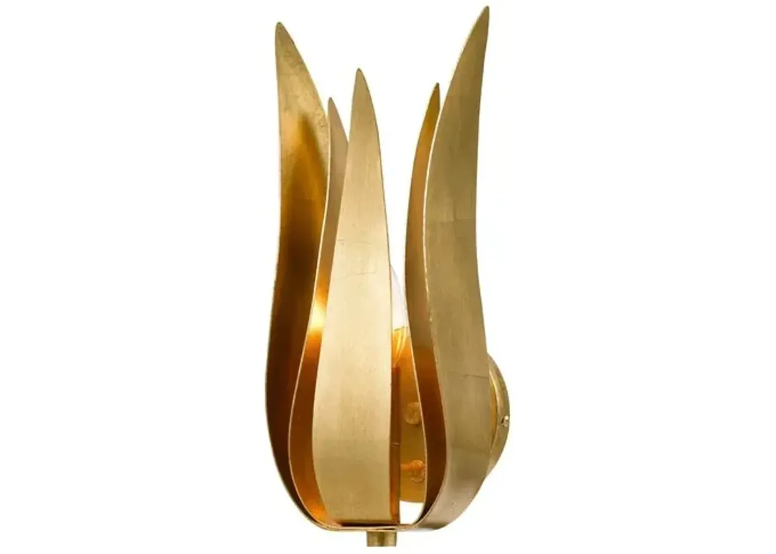 Broche Wall Sconce - Crystorama - Gold