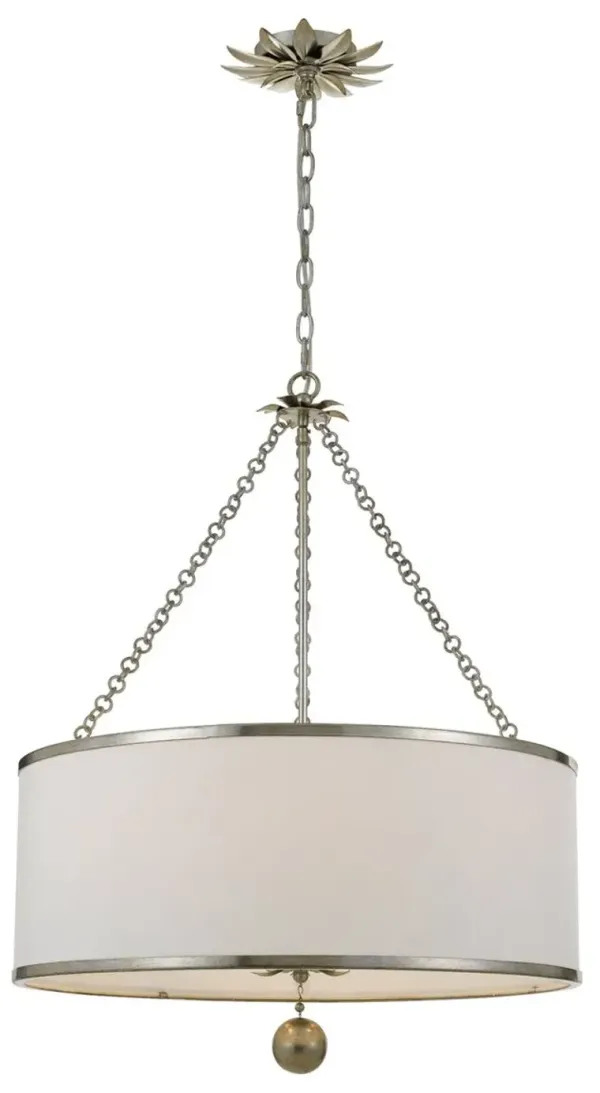 Broche Chandelier - Crystorama - Silver