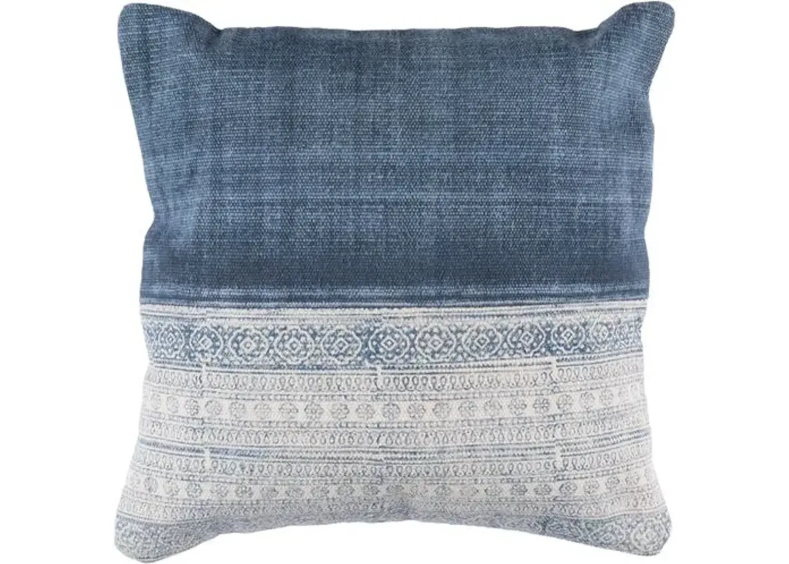 Bea 20x20 Pillow - Denim