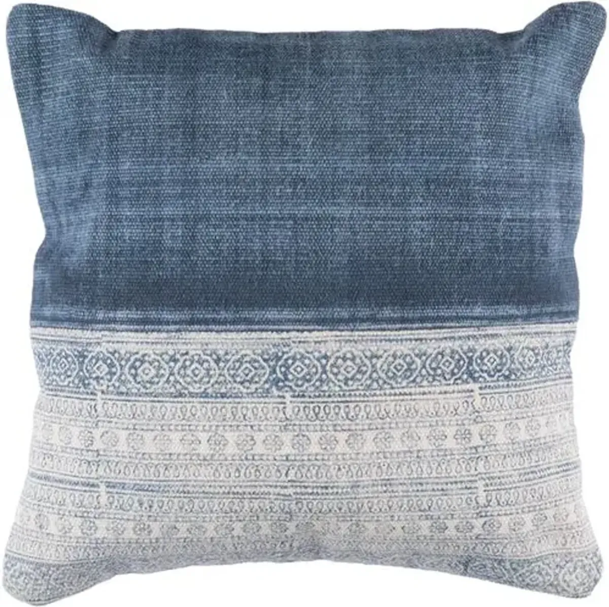 Bea 20x20 Pillow - Denim