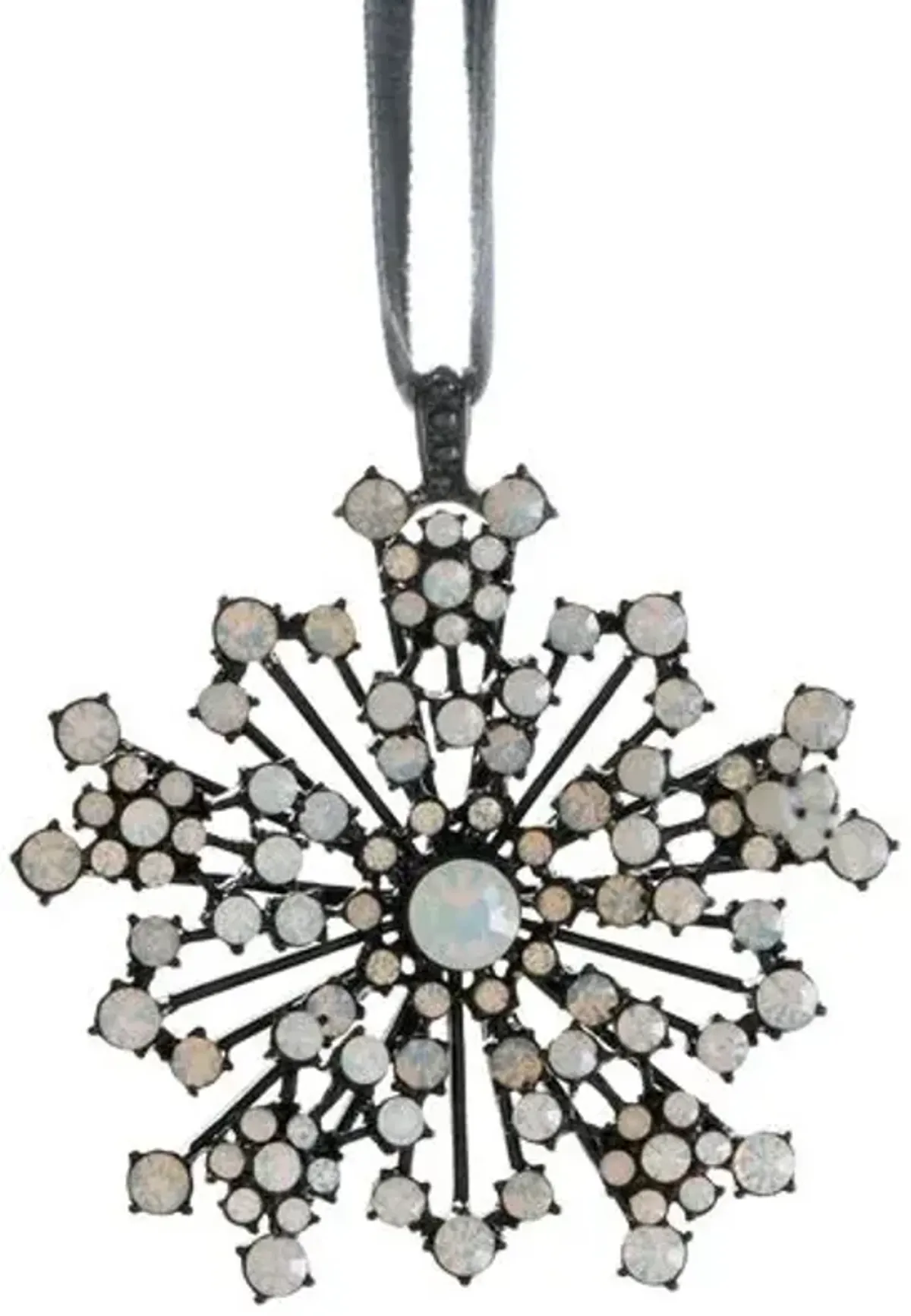 Snowflake Ornament - Black/Opal - Joanna Buchanan