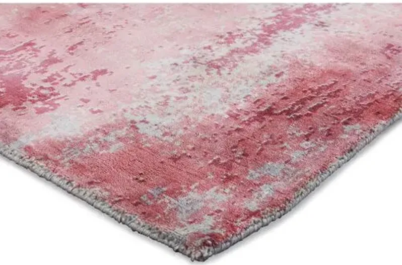 Lorni Hand-Knotted Rug - Pink - Exquisite Rugs - Handcrafted - Pink