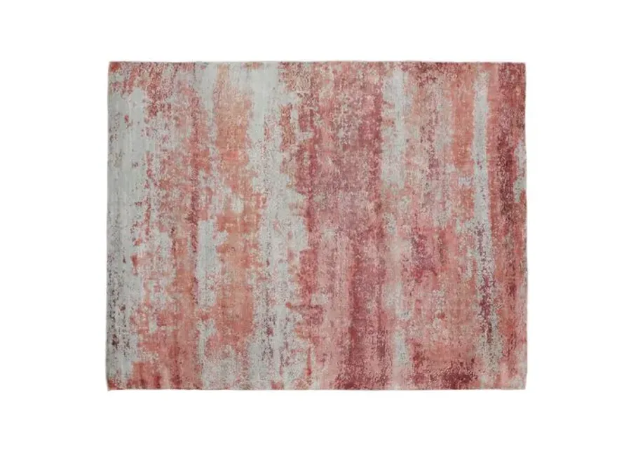 Lorni Hand-Knotted Rug - Pink - Exquisite Rugs - Handcrafted - Pink