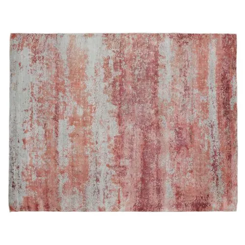 Lorni Hand-Knotted Rug - Pink - Exquisite Rugs - Handcrafted - Pink